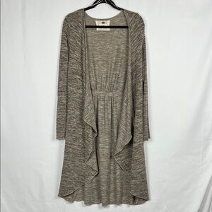 Cupio‎ Brown Long Cardigan